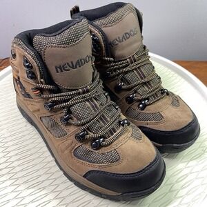 Nevados Mens Klondike Waterproof‎ Hiking Ankle Boots Brown &Black Sz.8.5 NWB